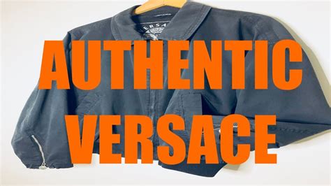 how to spot fake versace jacket|authentication of versace clothing.